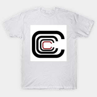 Letter C, the pattern 1 T-Shirt